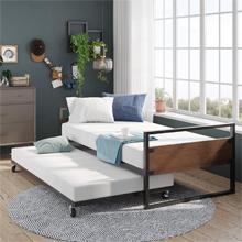 Metal Frame Daybed with Trundle