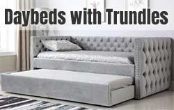 Couch with Pull-Out Trundle Bed Underneath