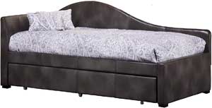 Faux Leather Daybed Chaise Fainting Chair