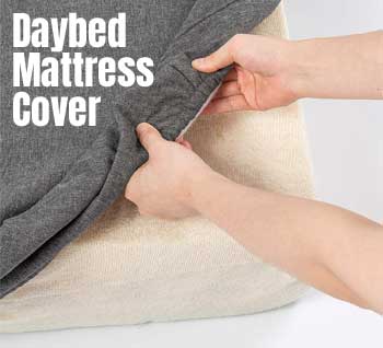 Daybed Mattress Cover - Easy to Put on and Take Off
