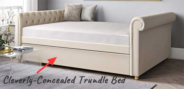 Featured image of post Backless Daybed With Trundle - Enjoy free shipping on most stuff, even big stuff.