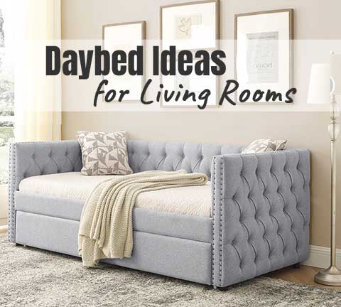 Living Room Daybed Ideas