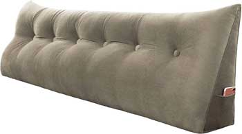 Plush and Supportive Wedge Backrest Cushion for Daybed
